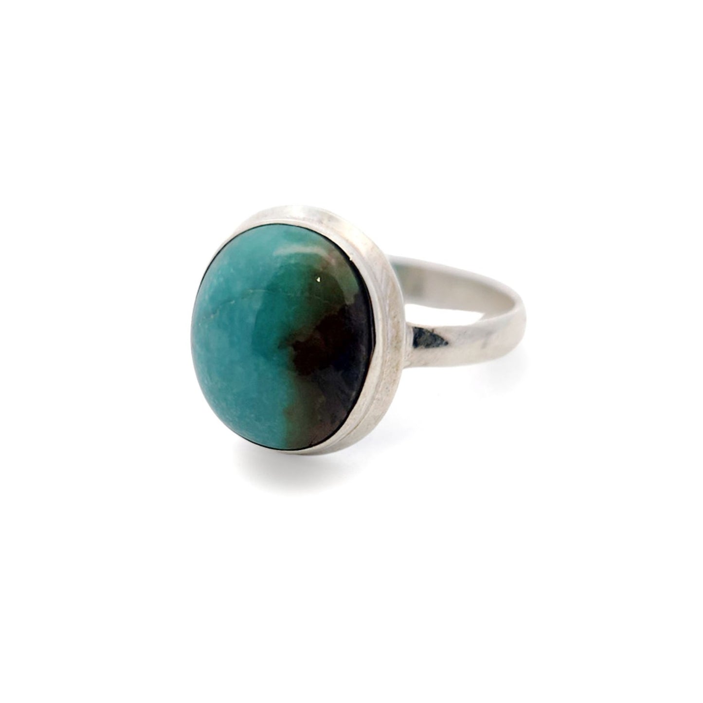 Medium Turquoise Bezel Ring
