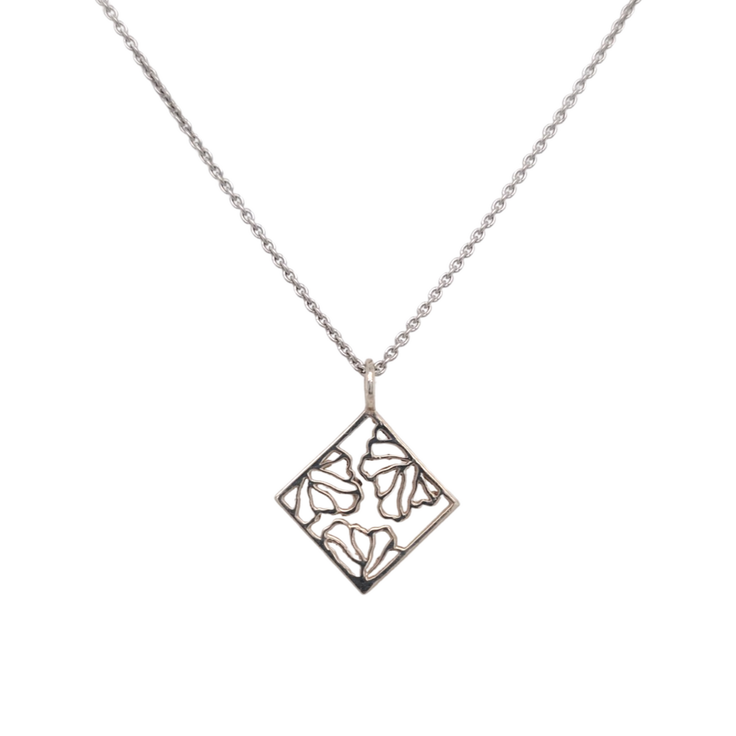 Quilled Diamond Necklace