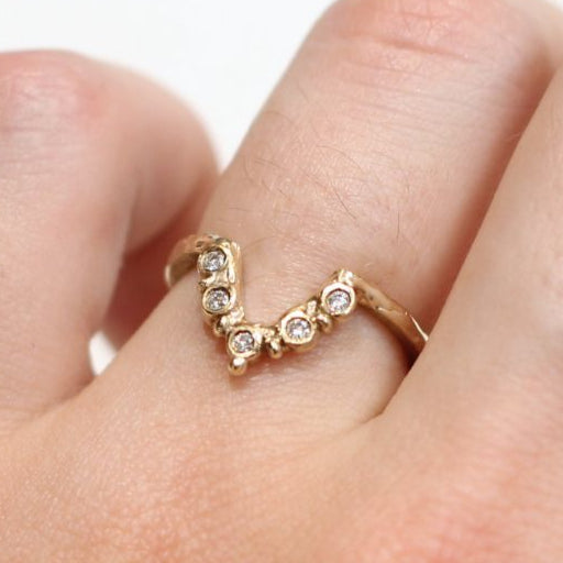 Elen - Diamond Contour Band