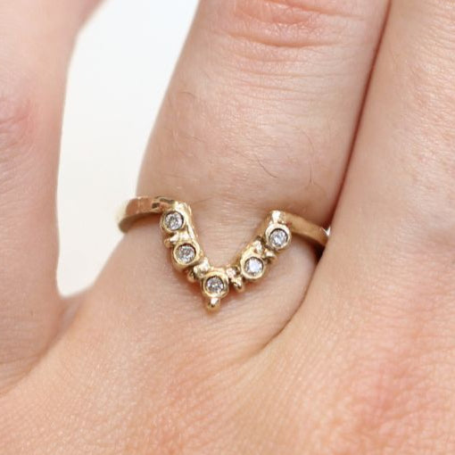 Elen - Diamond Contour Band
