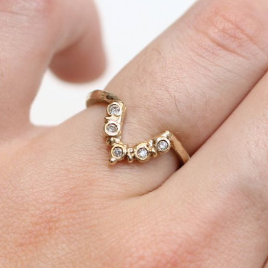 Elen - Diamond Contour Band