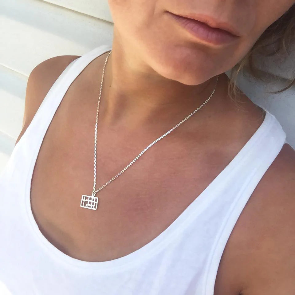 The Annex Map Pendant