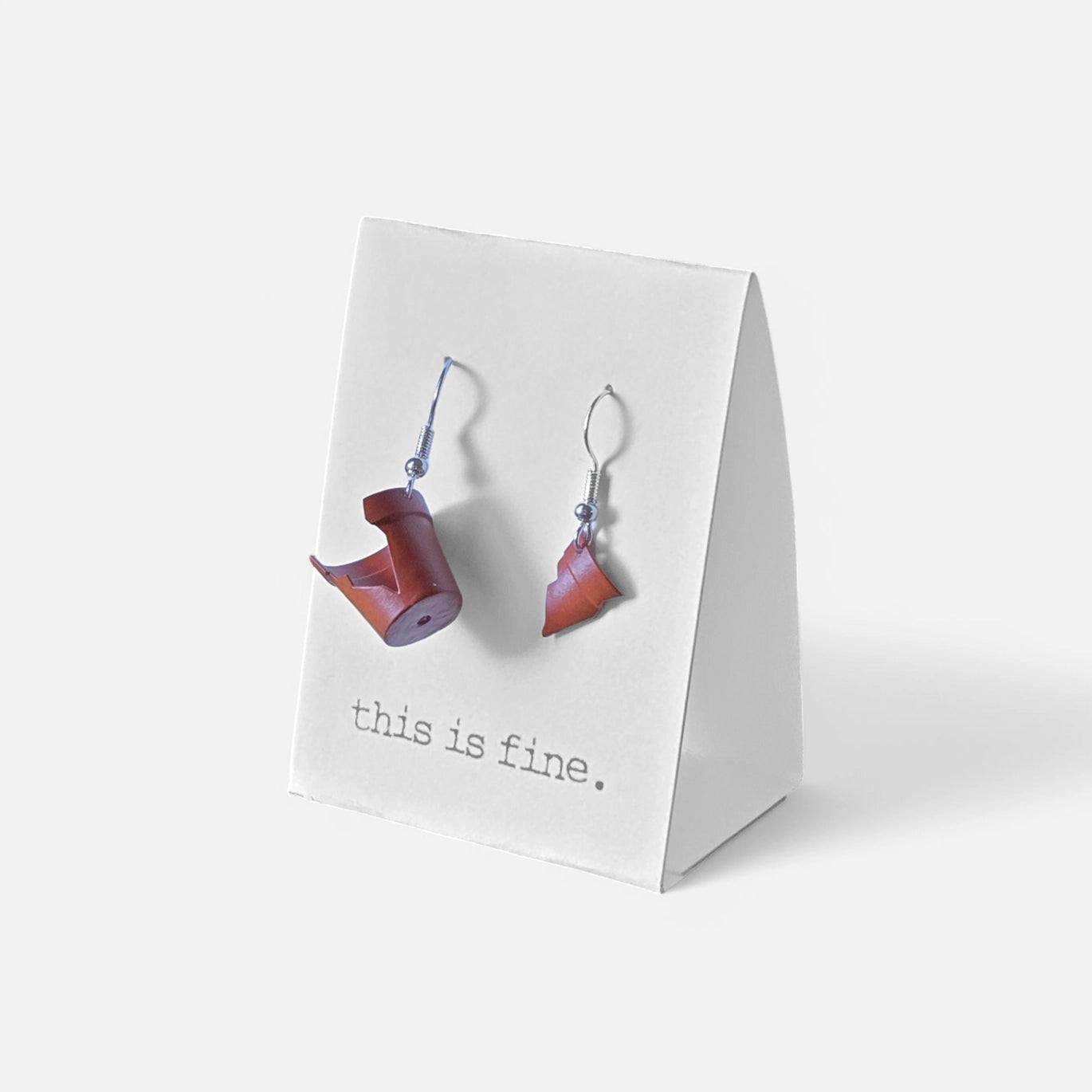 Shattered Expectations Earrings