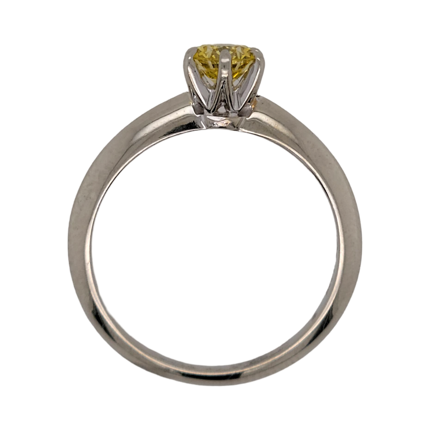 Yellow Diamond Ring