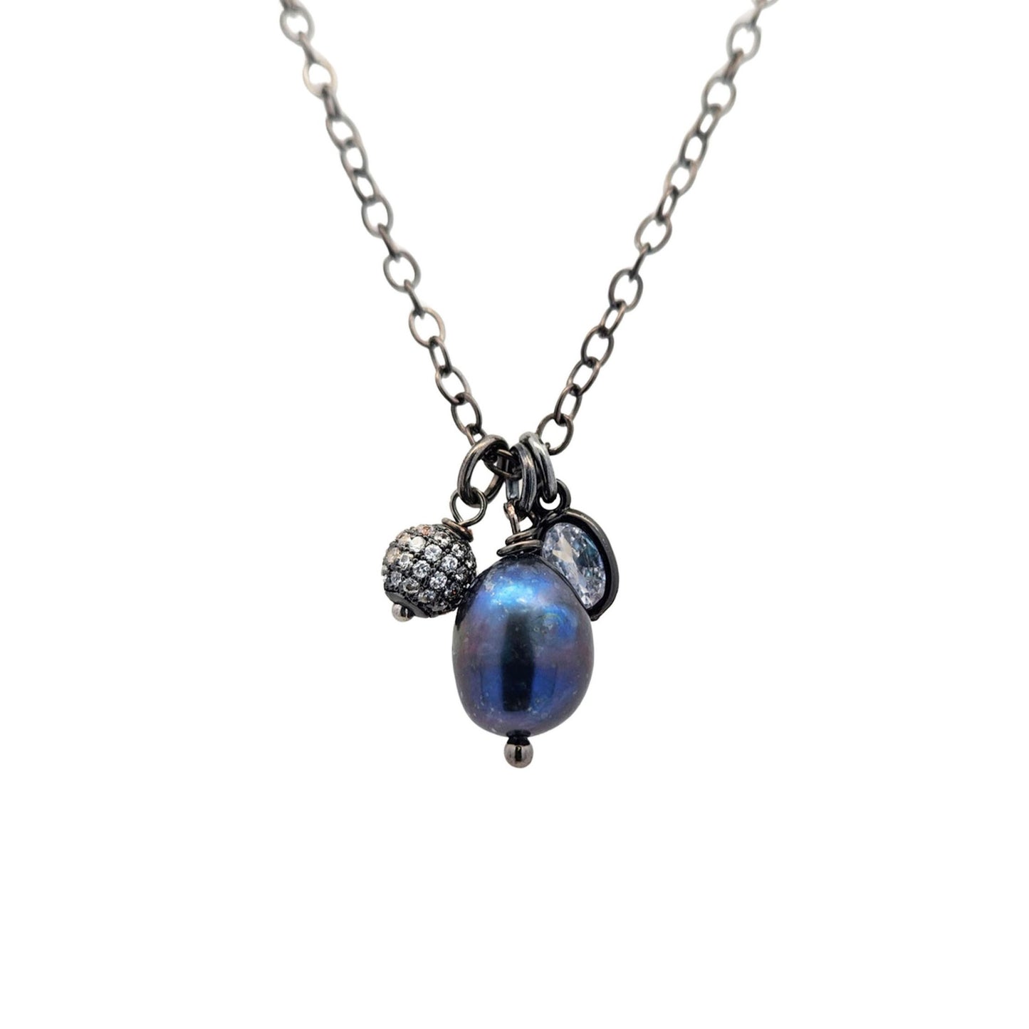 Freshwater Pearl & Charms Pendant