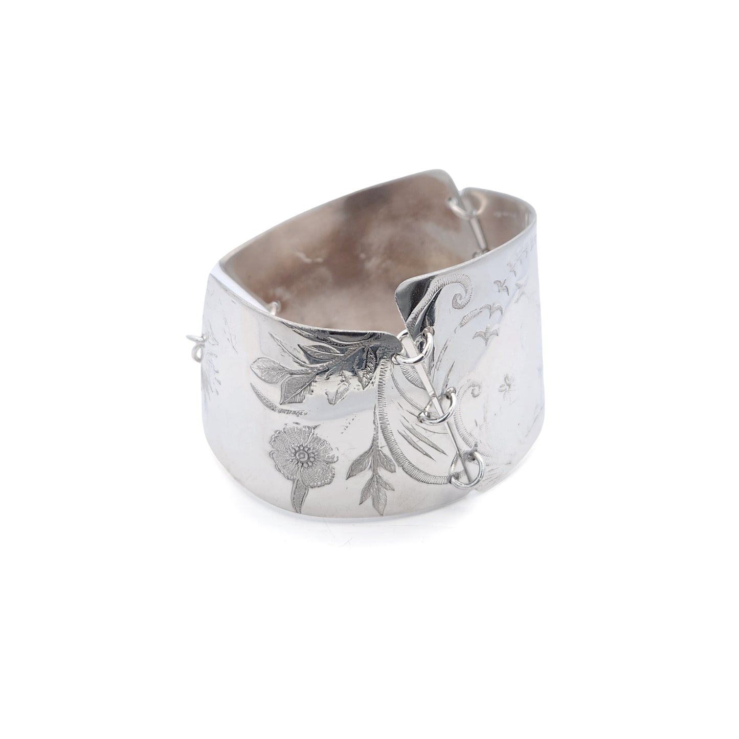 Vintage Silverware 2" Bracelet