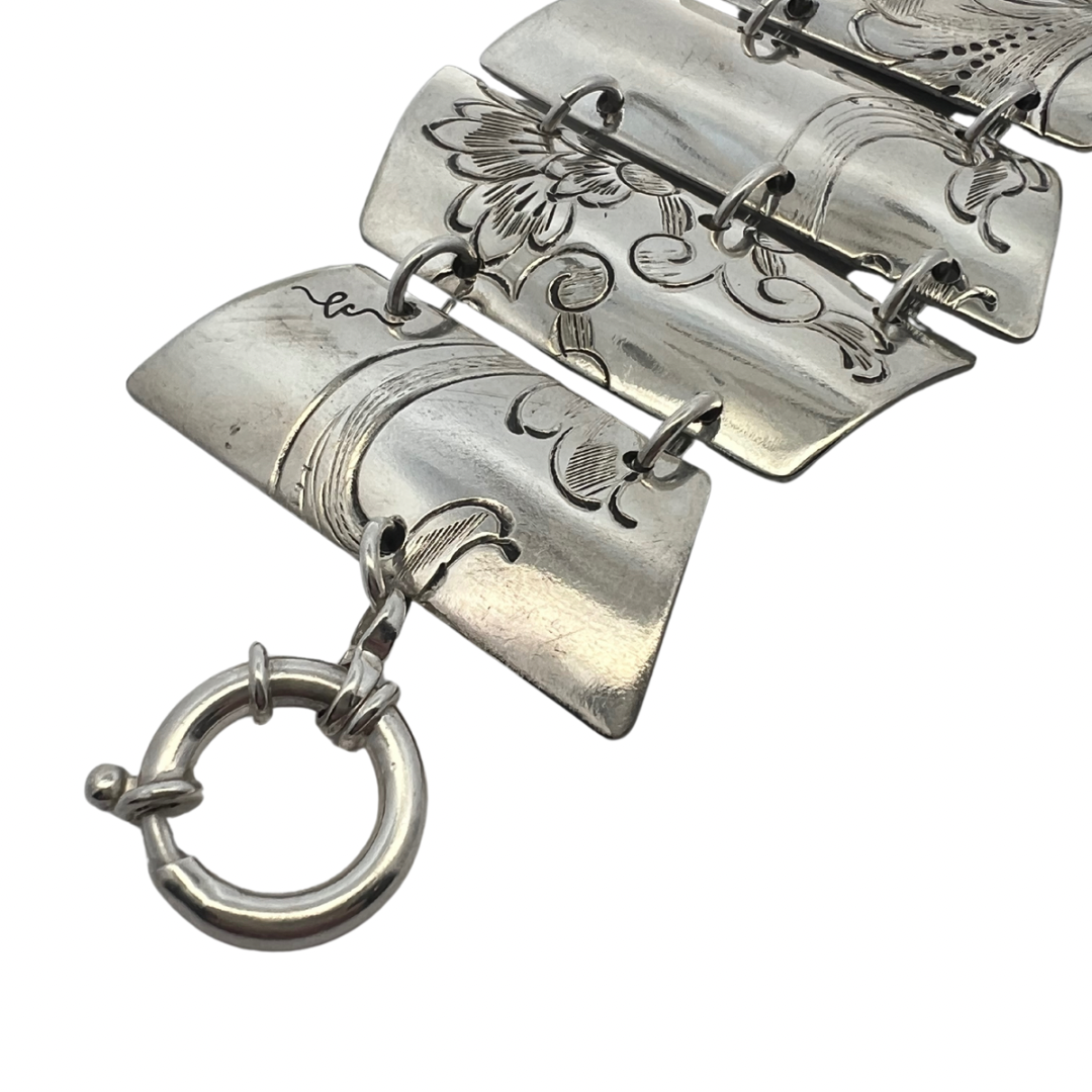 Silverware Link Bracelet