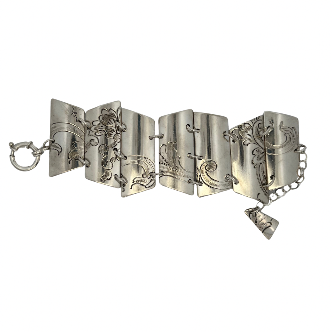 Silverware Link Bracelet