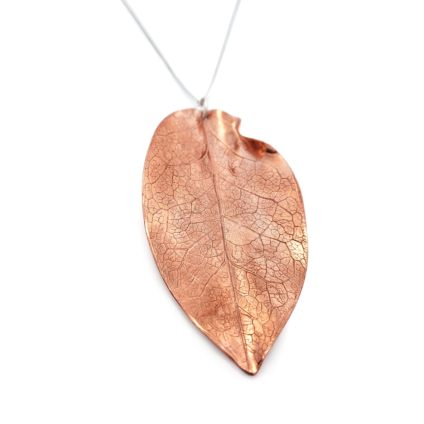 Large Autumn Leaf Necklace