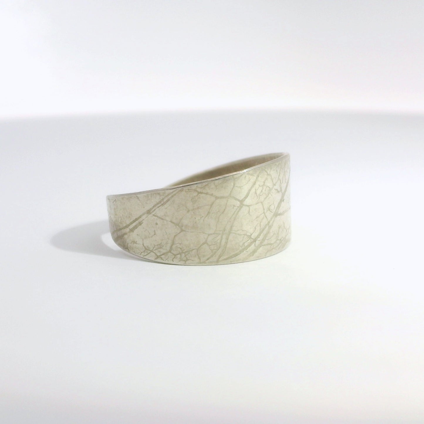 Sterling Silver Leaf Ring