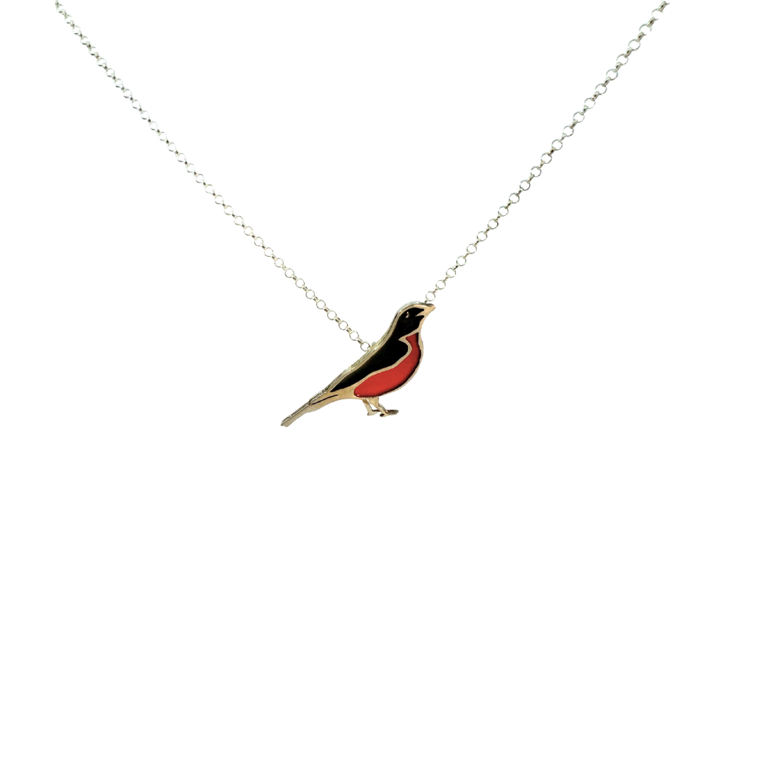 Robin Bird Necklace