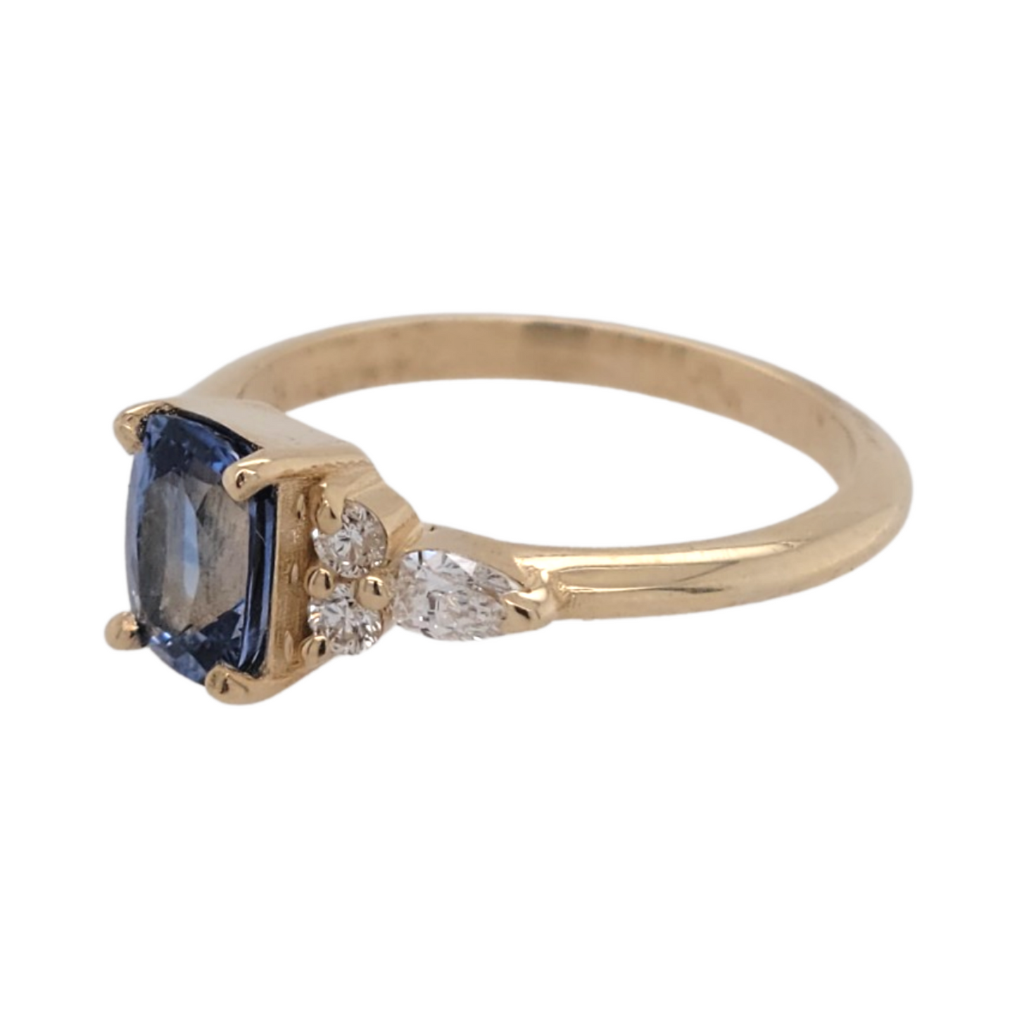 Anna Baby Blue Sapphire Ring