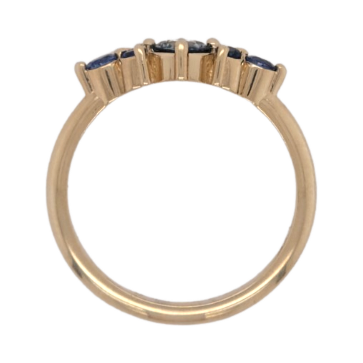 Chiara 7 Blue Sapphire Ring