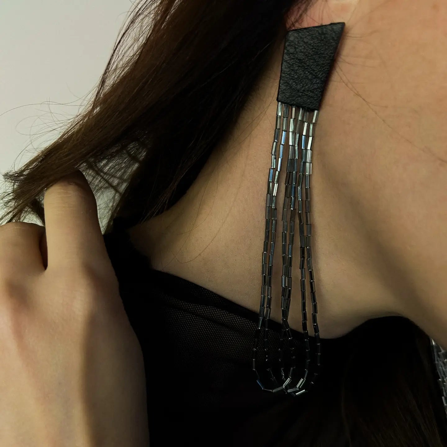 Beaded Dangle Earrings