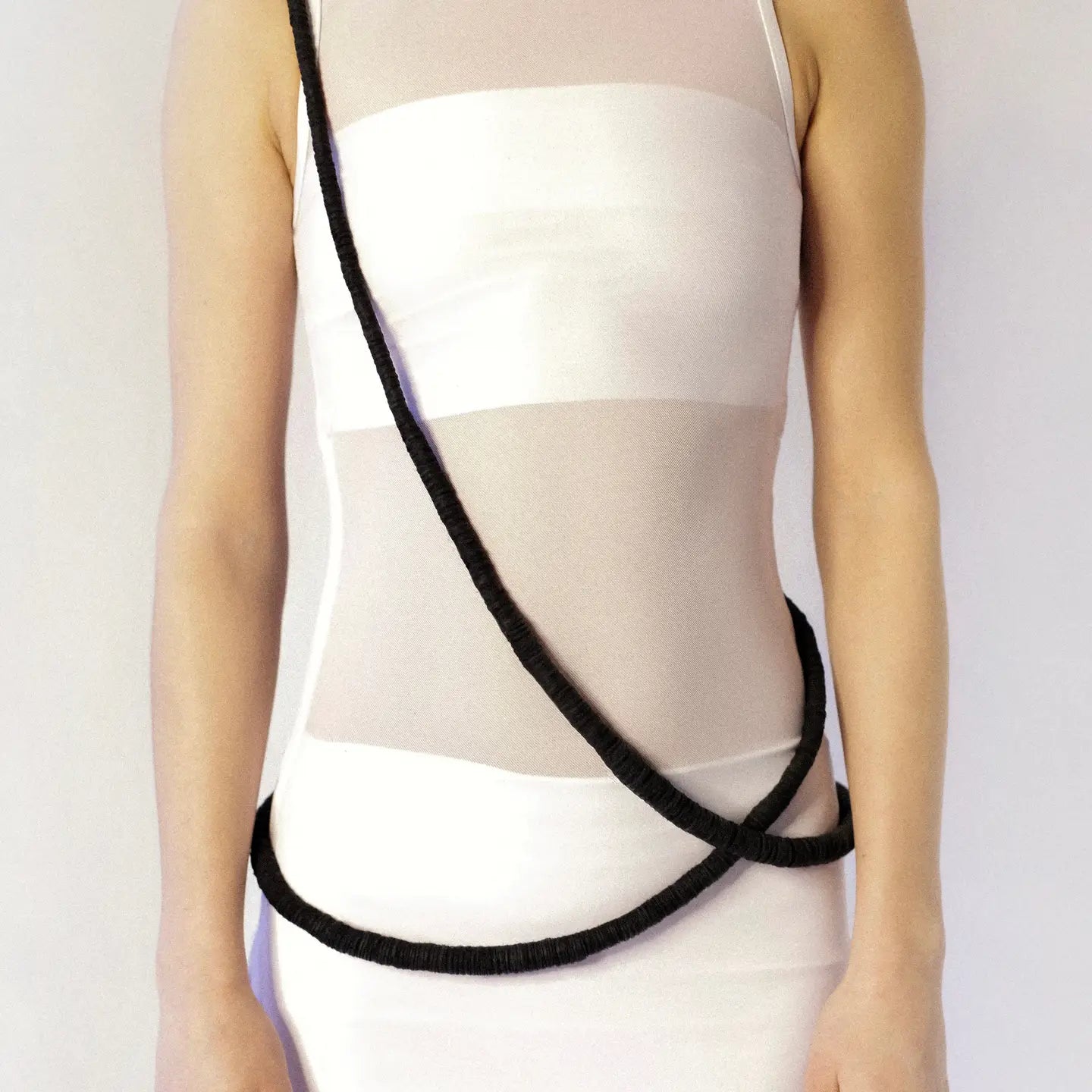 Extra Long Leather Necklace