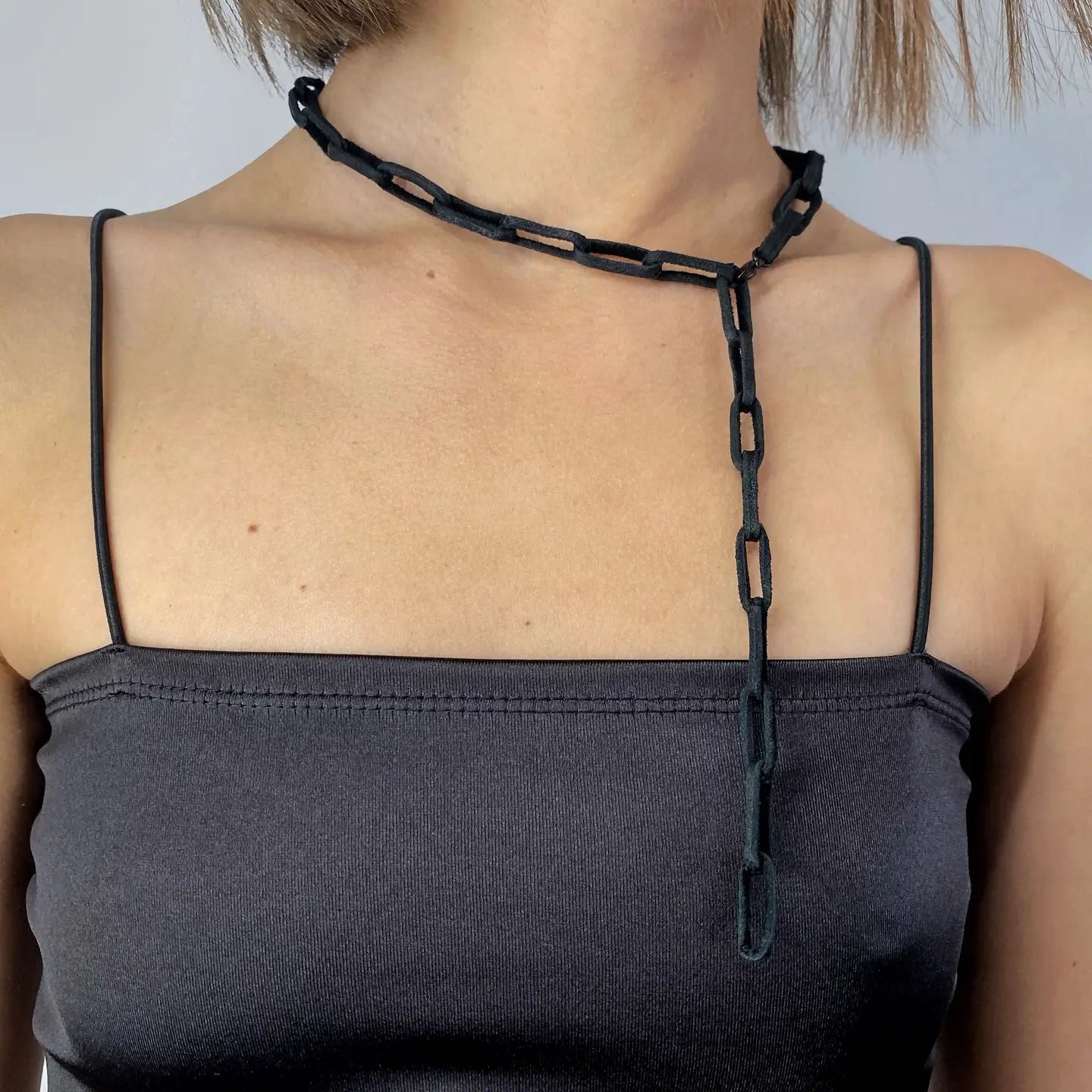 Leather Chain Necklace