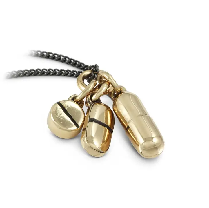 Bronze Pills Pendant