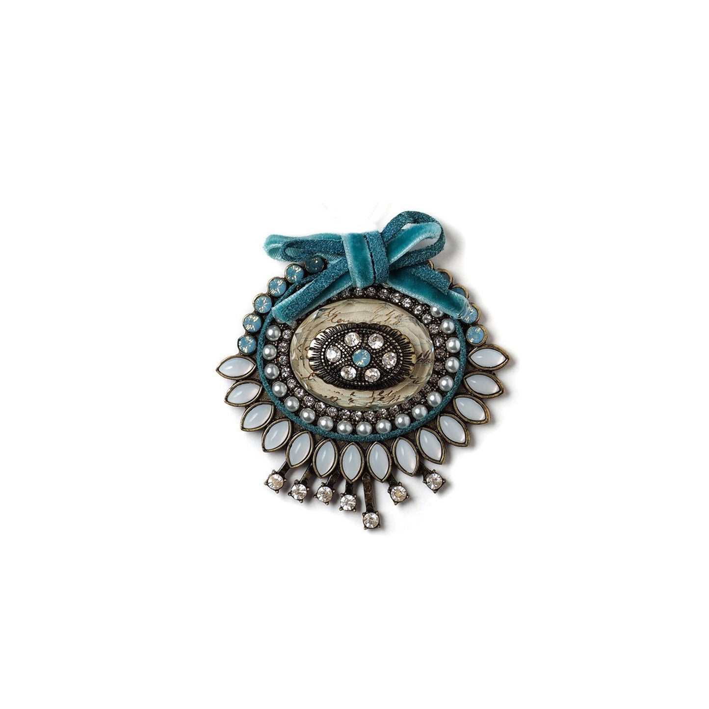 Vintage Blue Pin
