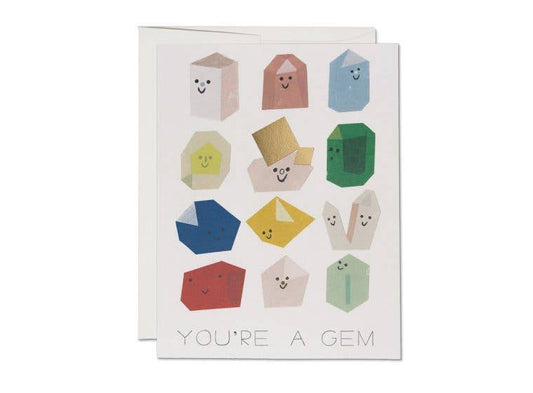 Gem Buddies Friendship Greeting Card