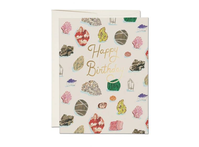 Birthday Gems Greeting Card