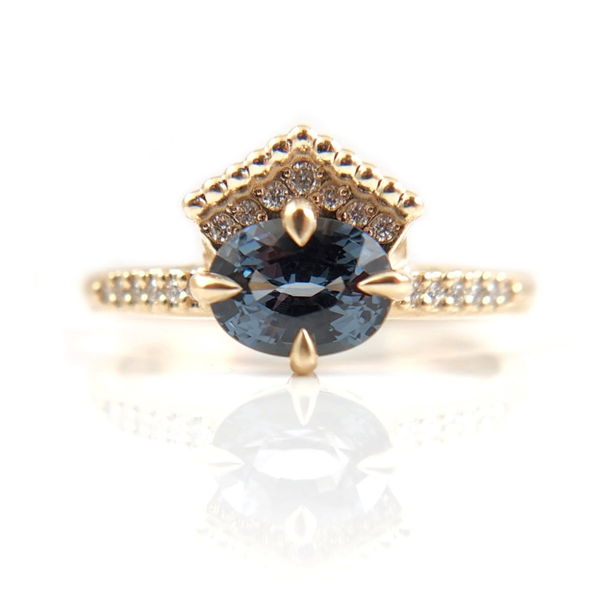 Blausee Crown Ring