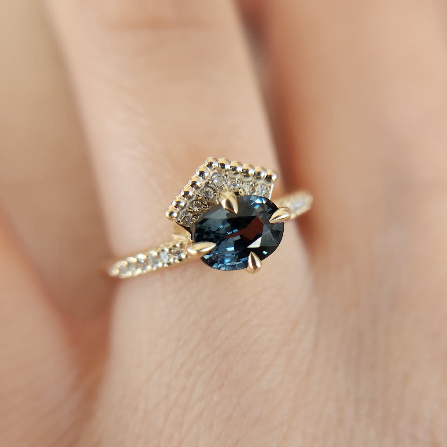 Blausee Crown Ring