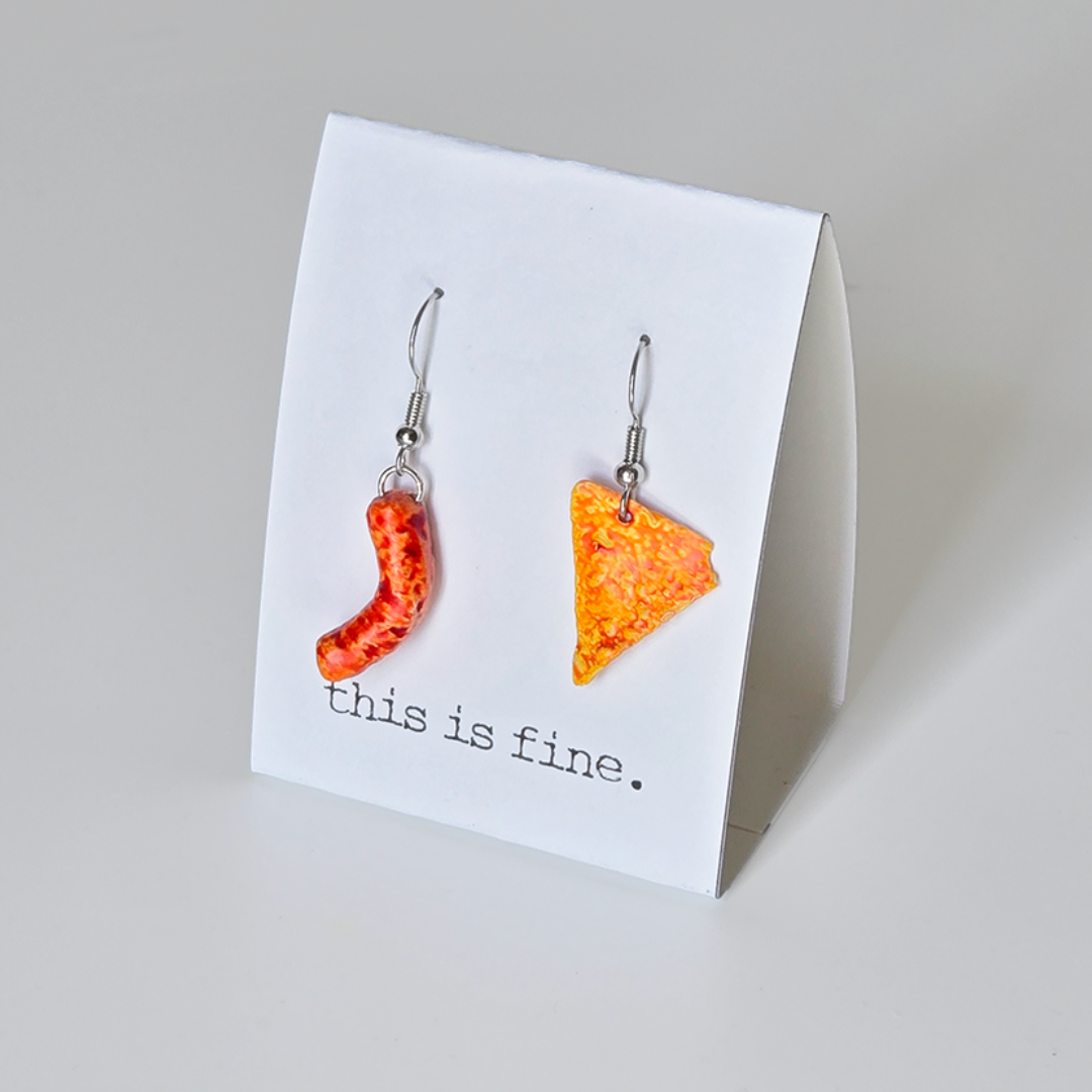 Girl Dinner Earrings