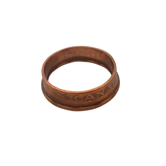 Canadian Penny Coin Rings