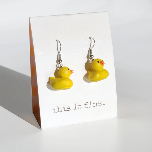 Zero Ducks Given Earrings