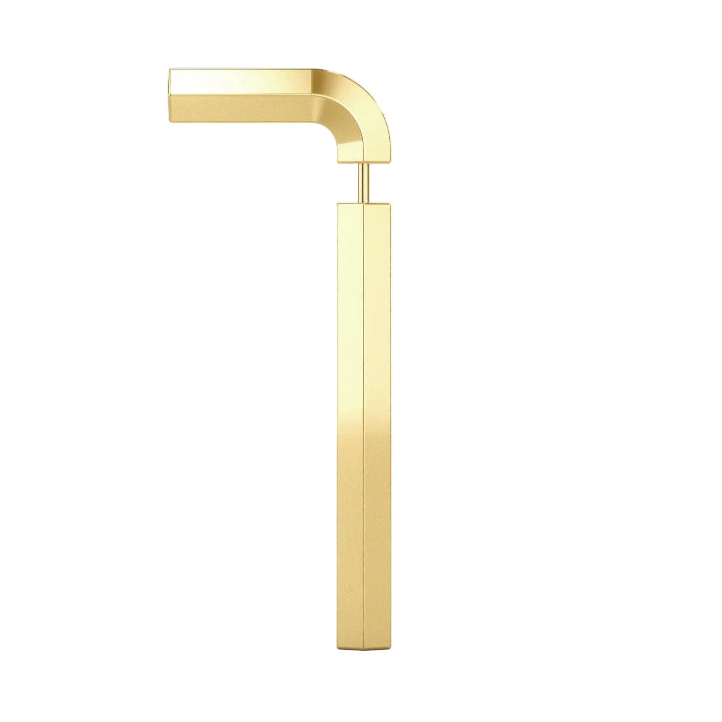 Gold Hex Key Earring