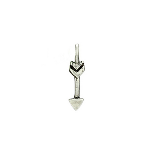 Tiny Silver Arrow Charm