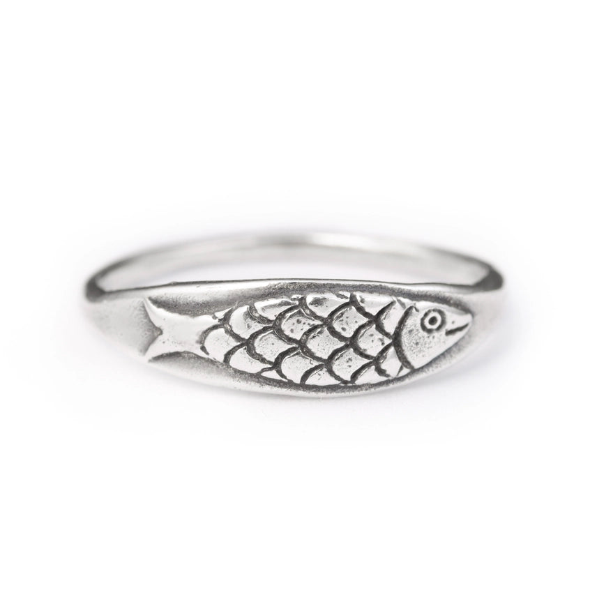 Silver Fish Ring