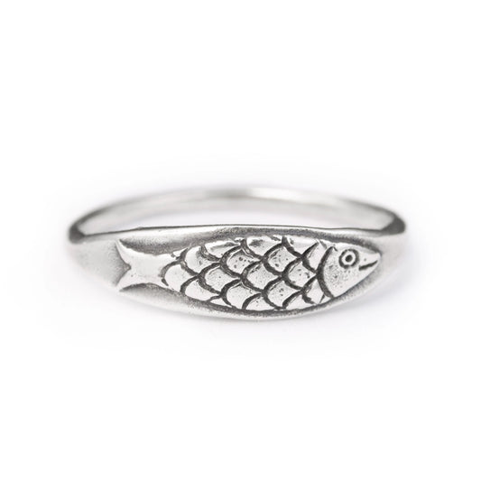 Silver Fish Ring
