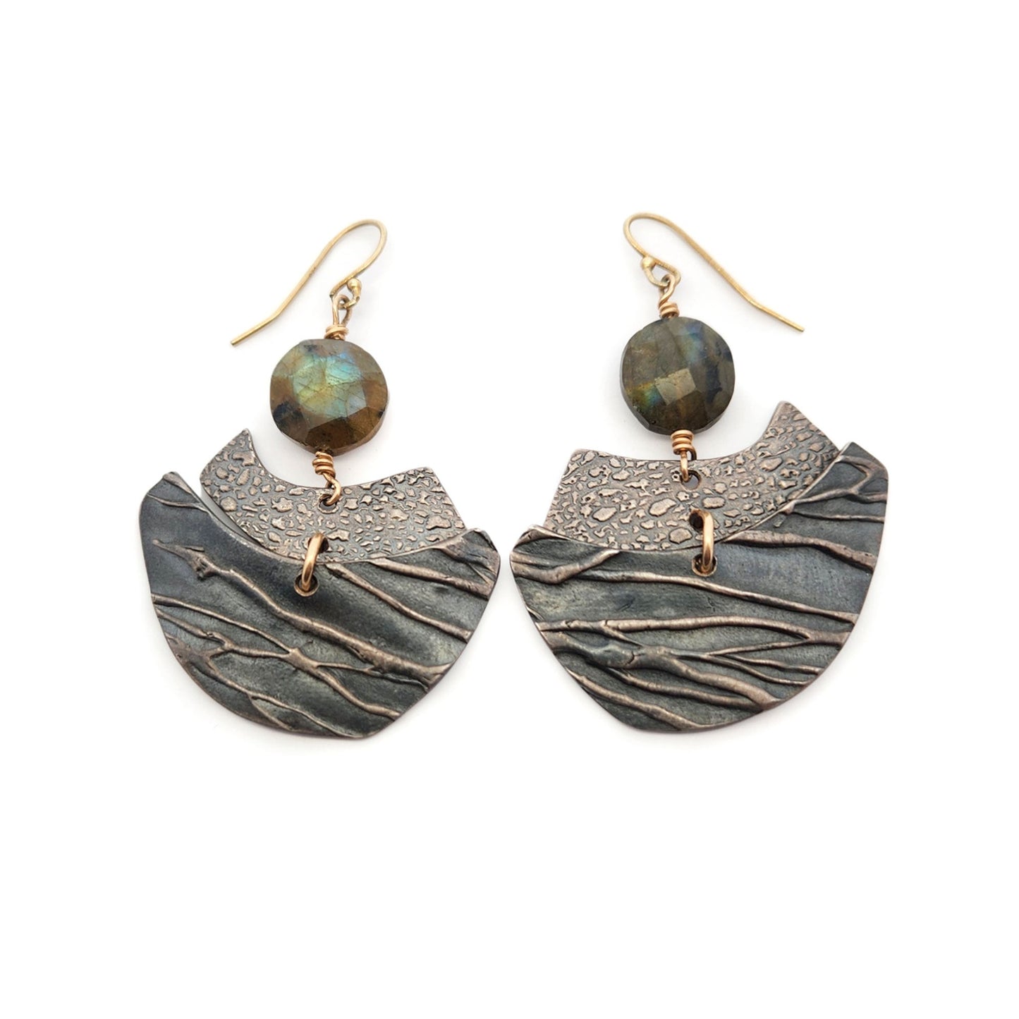 Vine Texture Earring