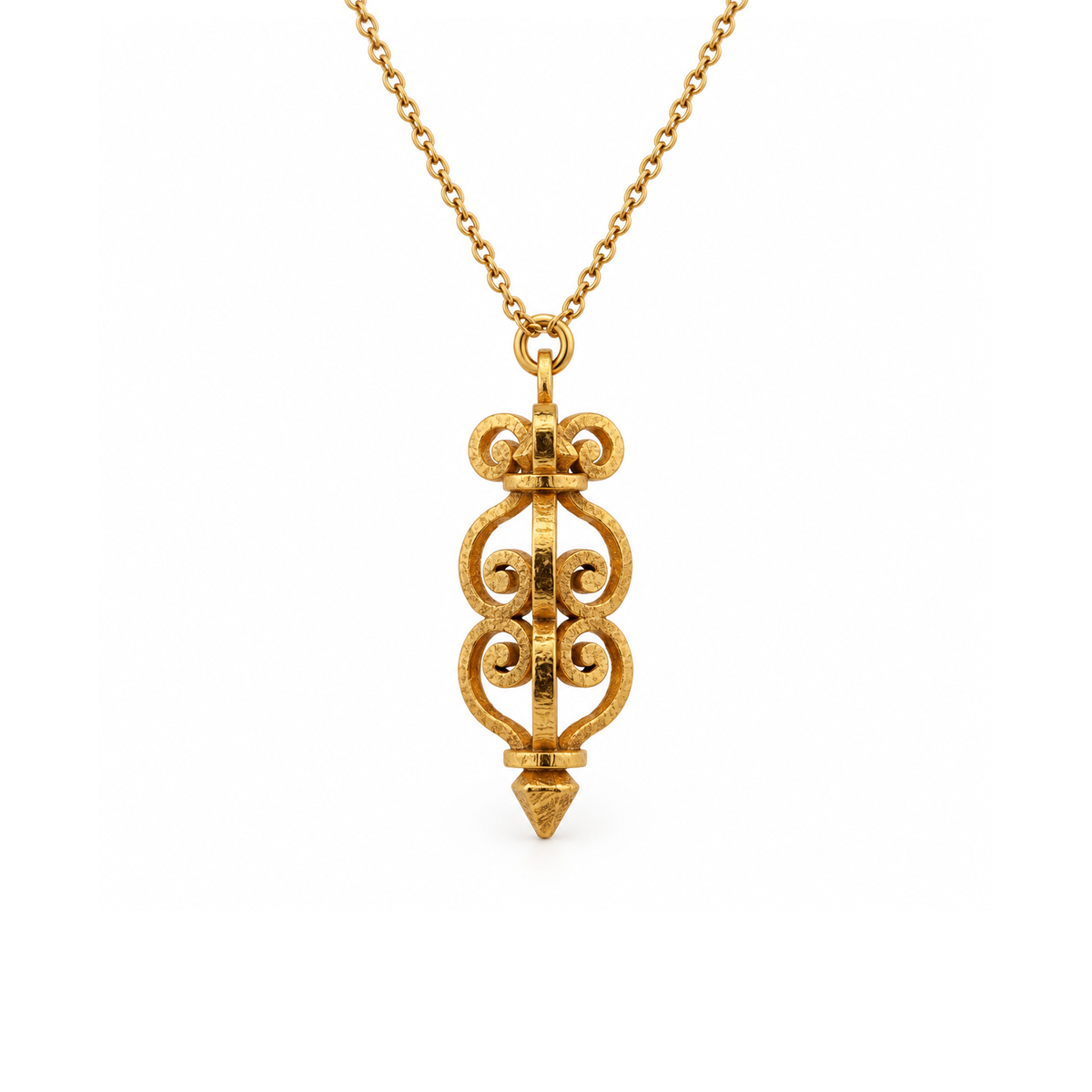 Gold-Filled Chandelier Pendant