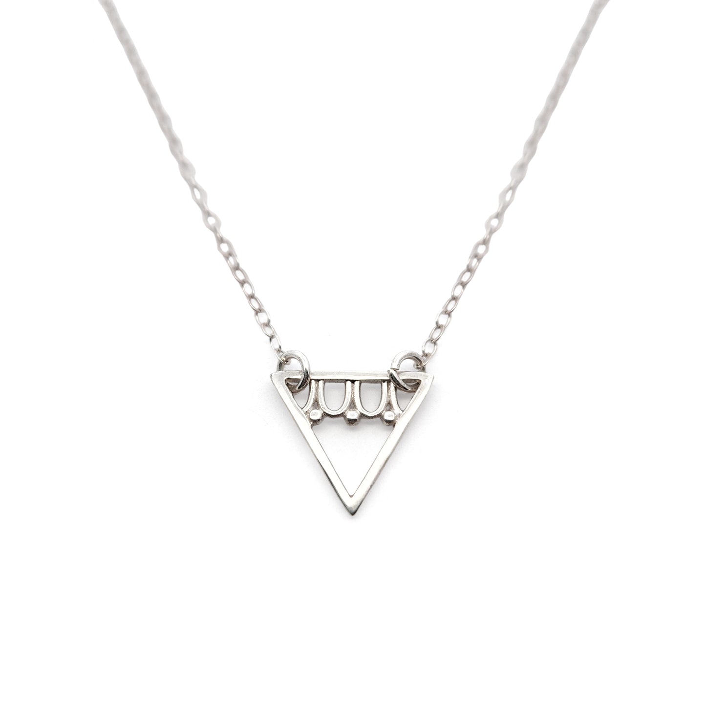Decorative Triangle Necklace