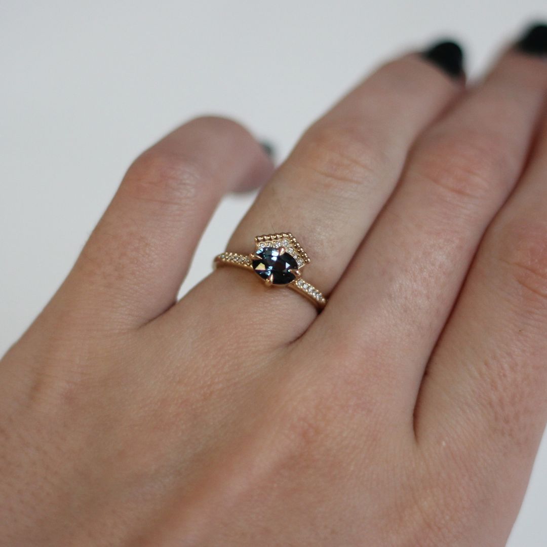 Blausee Crown Ring