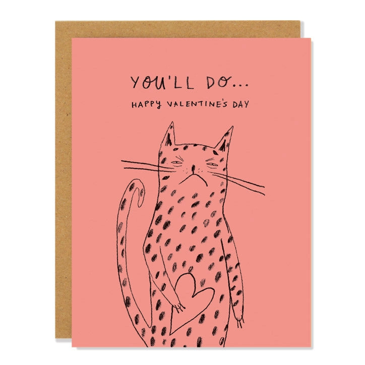 You'll Do Valentine's Card