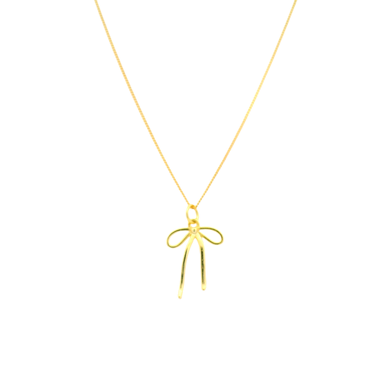 Bow Ribbon Necklace