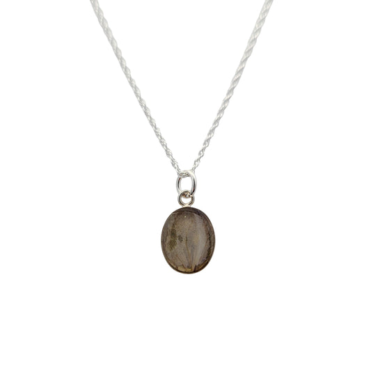 Violet Flower Pendant