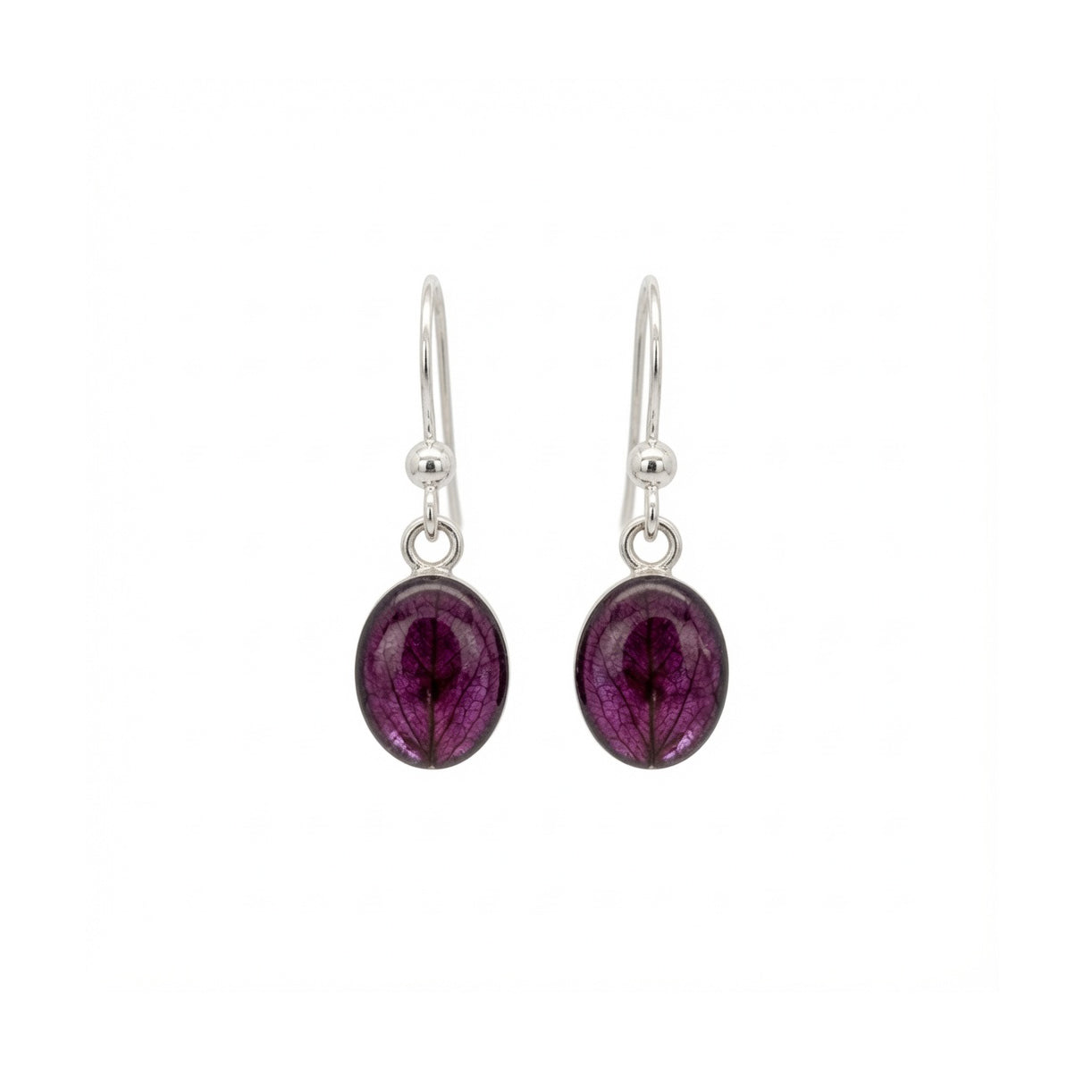 Sweet Pea Flower Drop Earrings