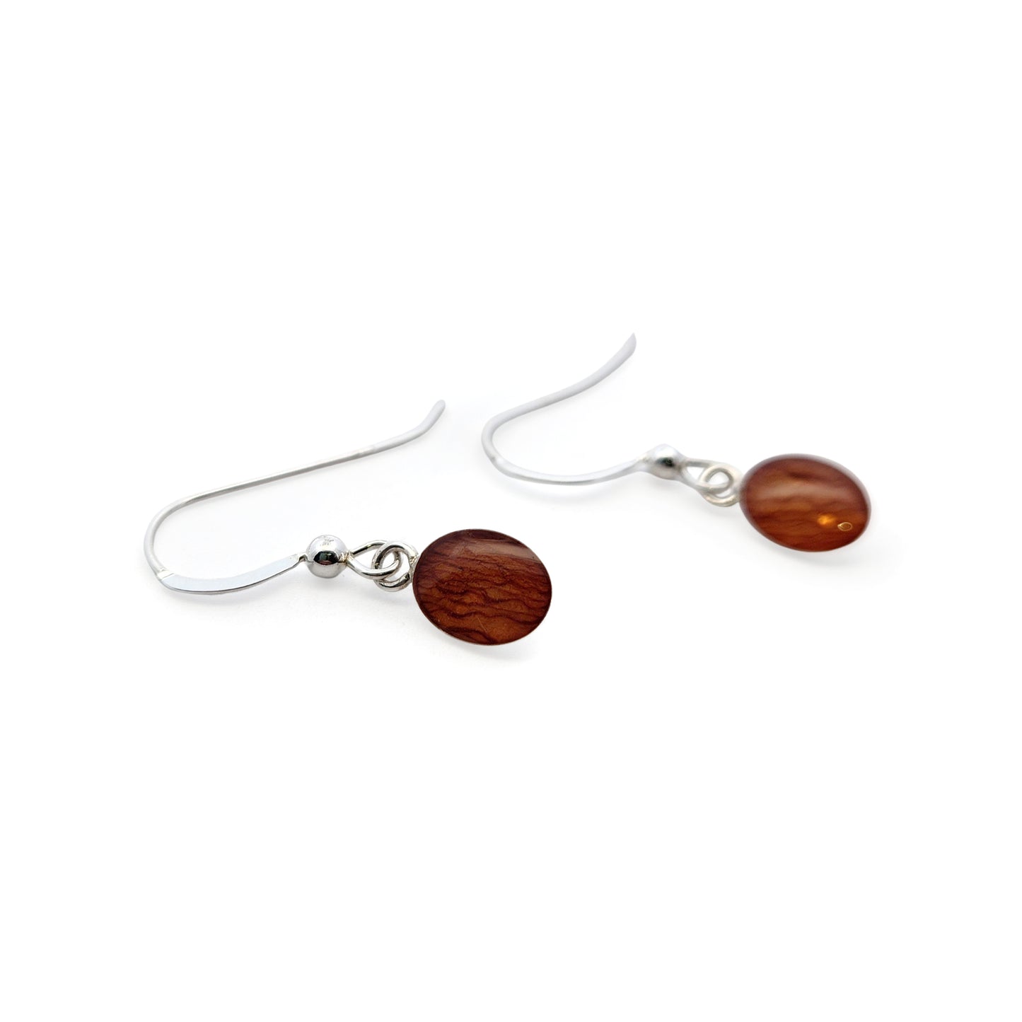 Tiger Lily Flower Drop Earrings