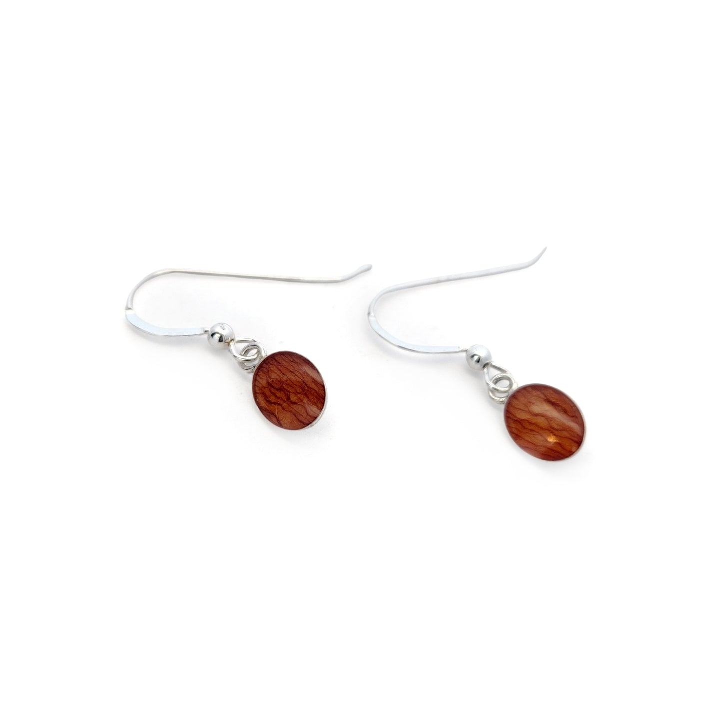 Tiger Lily Flower Drop Earrings
