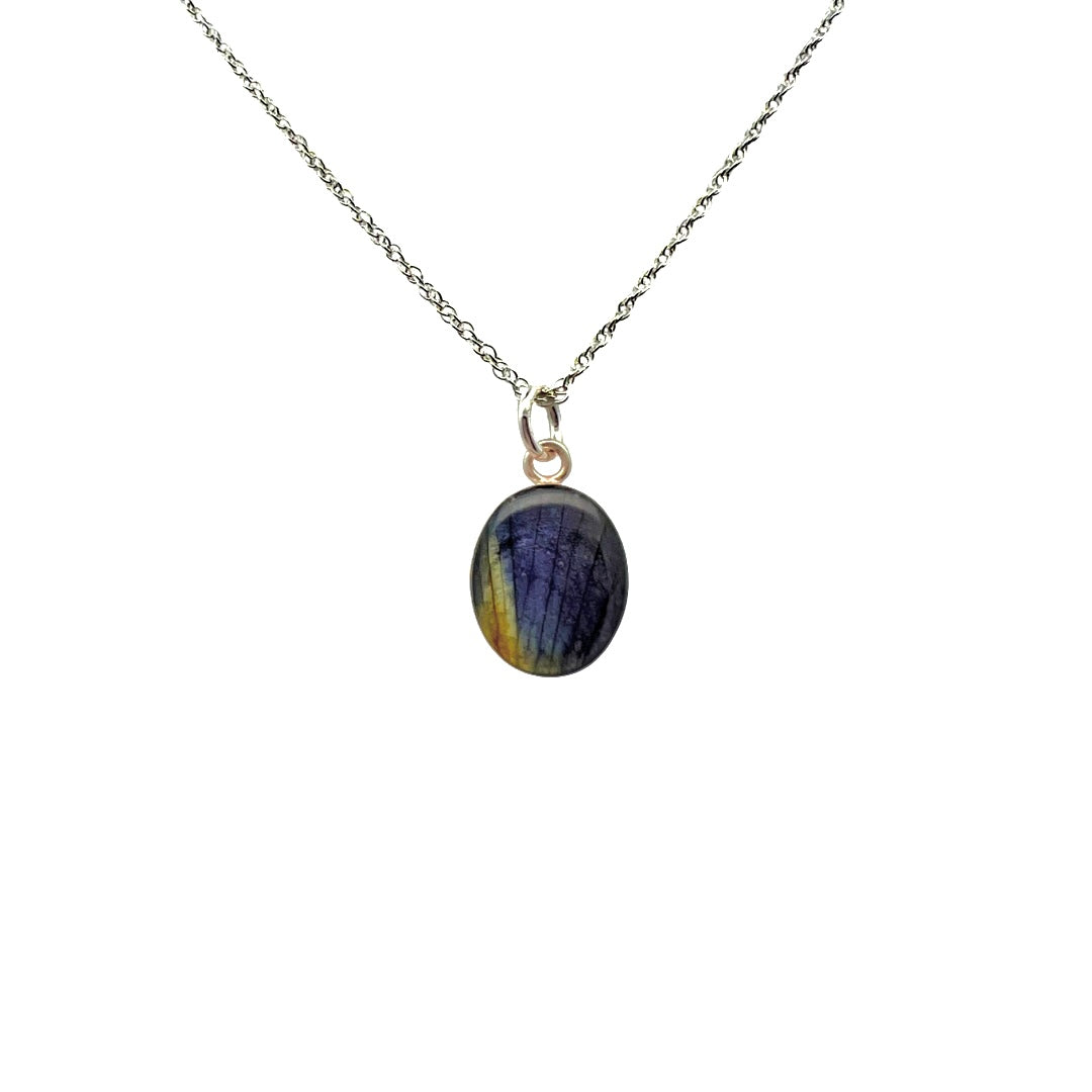 Iris Flower Pendant