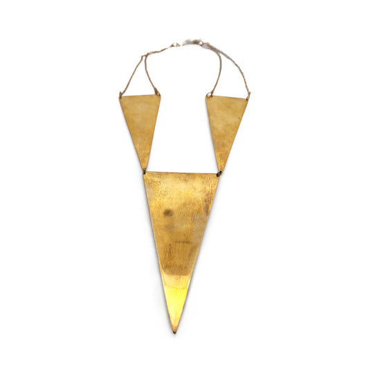 Large Paragon Triangle Necklace