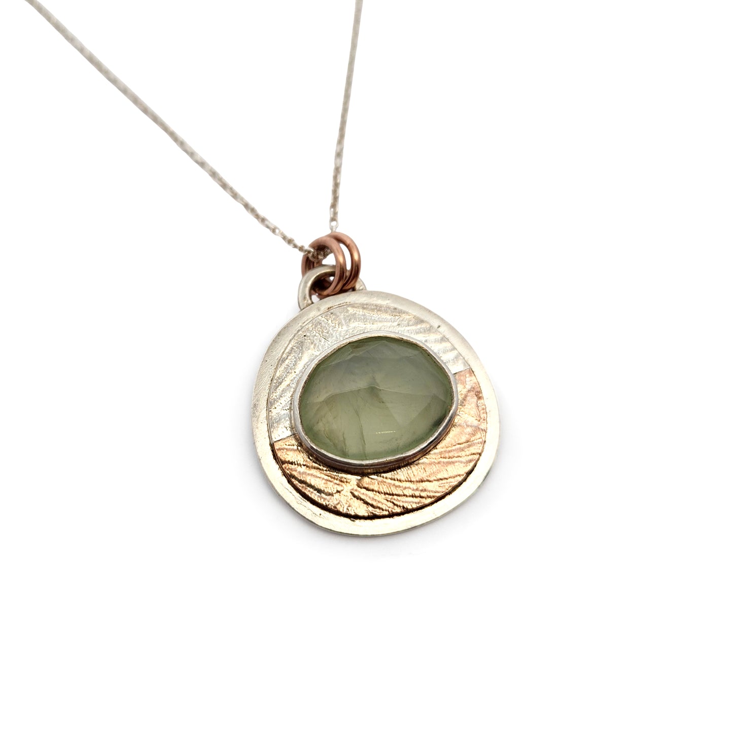 2 Tone Tourmalated Quartz Necklace