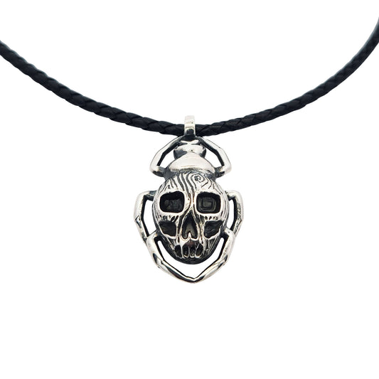 Skull Beetle Necklace