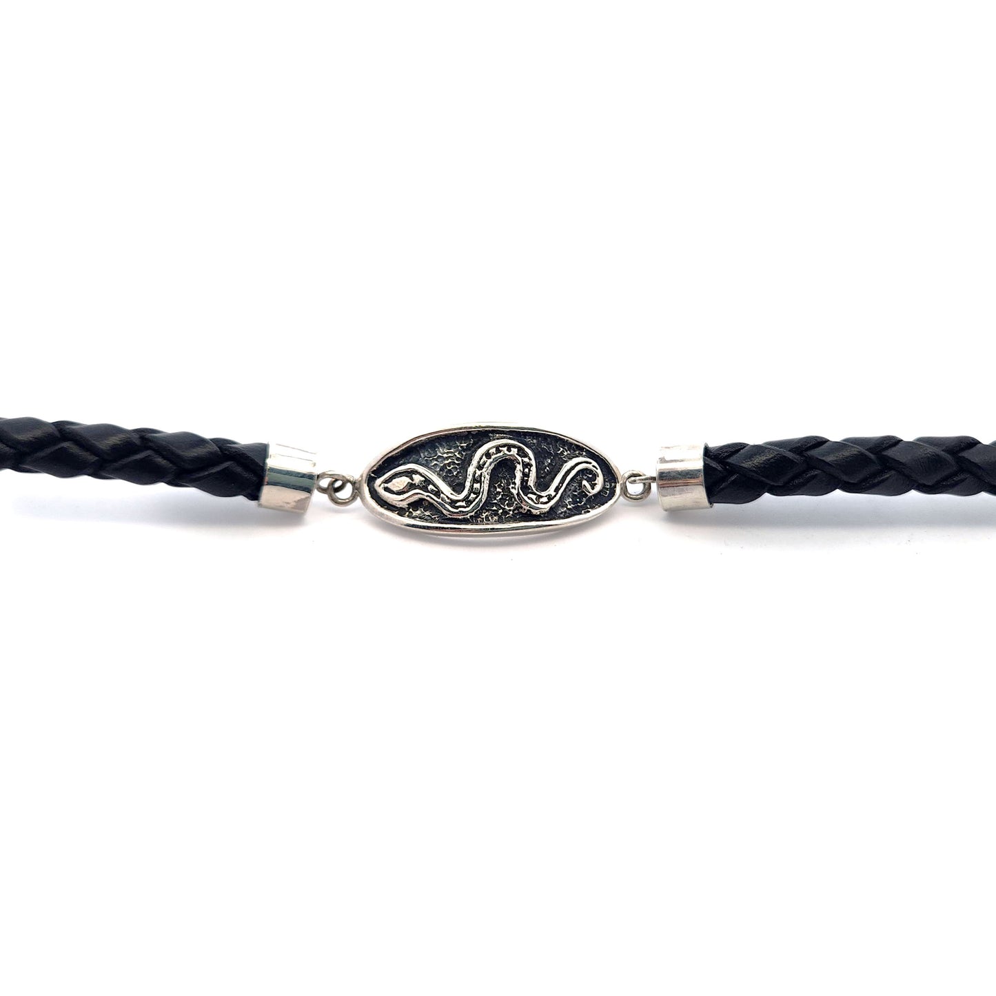 Snake Leather Cord Bracelet
