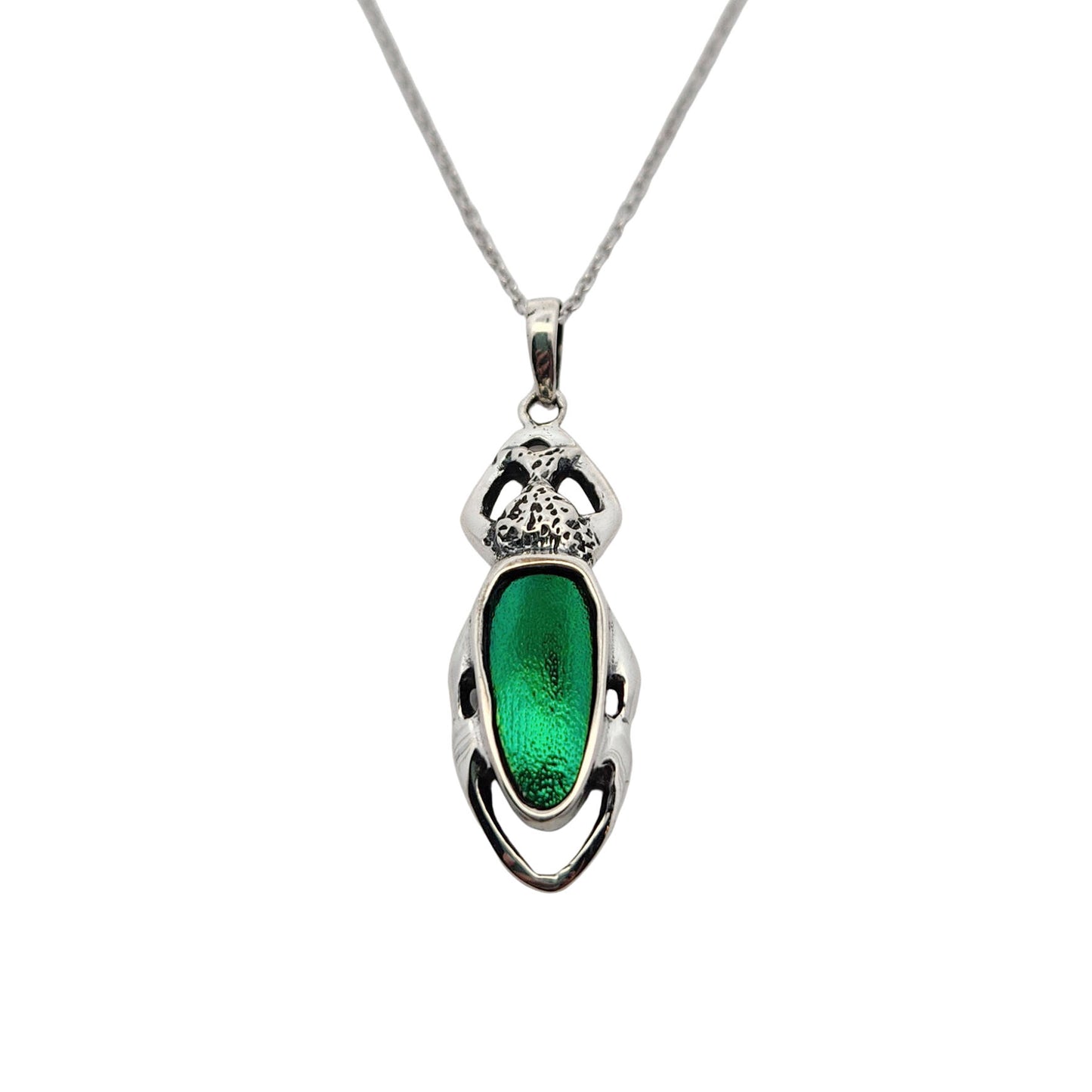 Beetle Elytra Pendant
