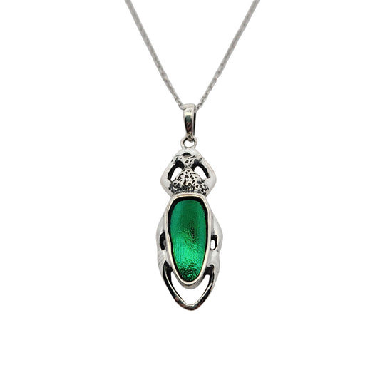 Beetle Elytra Pendant